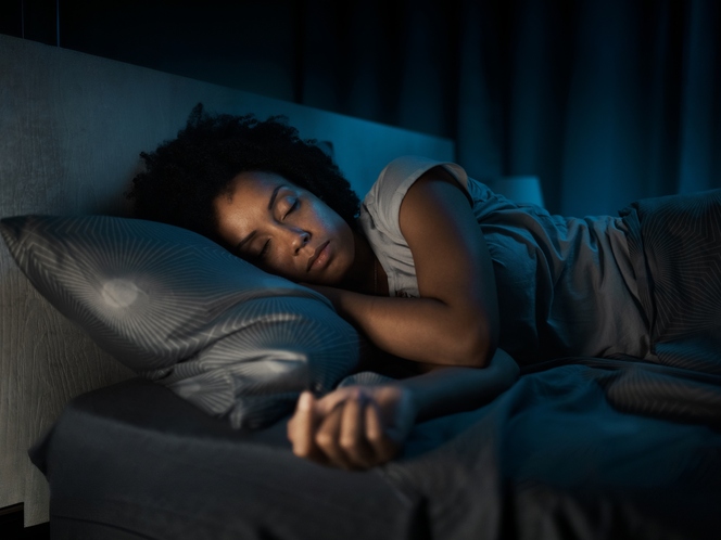 Woman sleeping