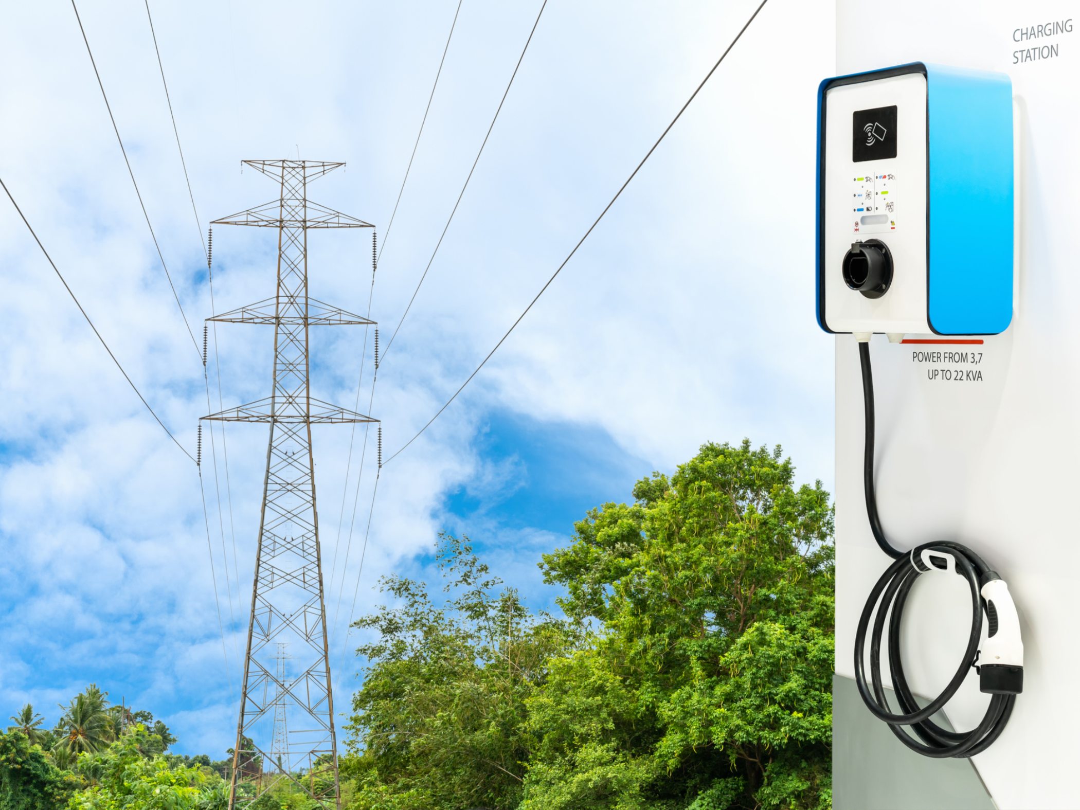Estación de carga para vehículos eléctricos