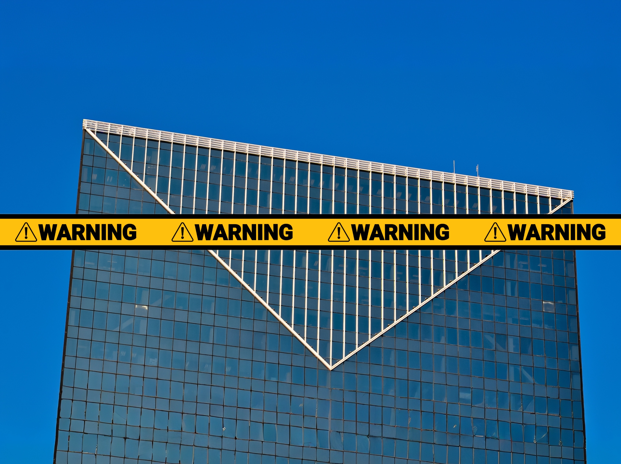 Building envelope and warning signs