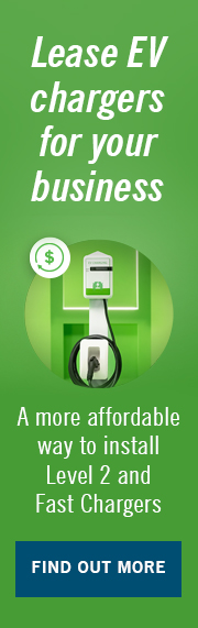 Lease EV Chargers for your Business. A more affordable way to install level 2 and fast chargers. Find out More