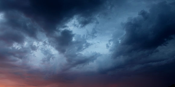 storm clouds