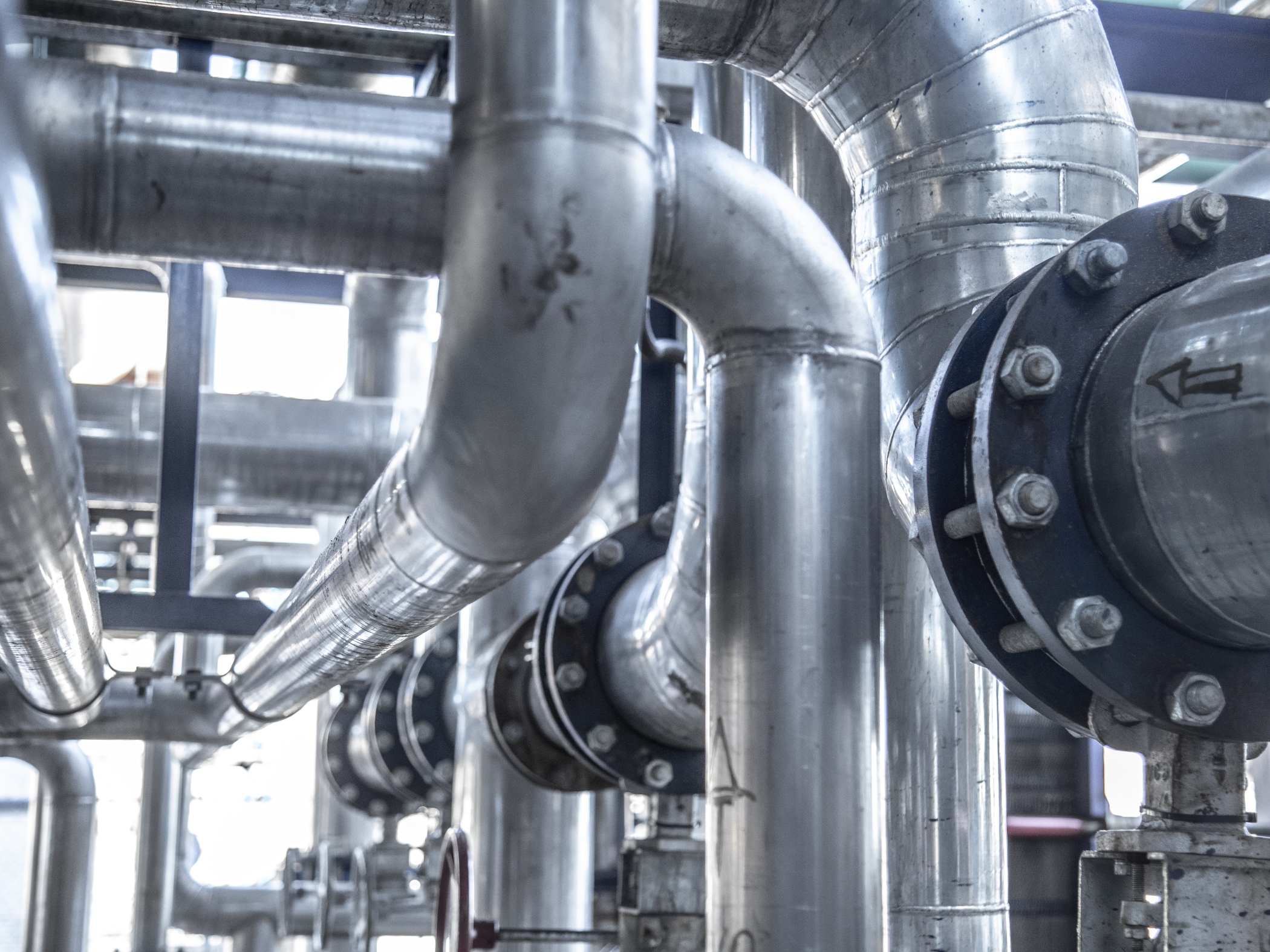 Steam pipes