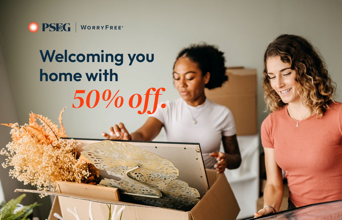 Welcoming you home with 50% off