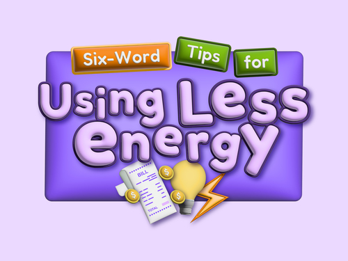 Six-Word Saving Tips Teaser
