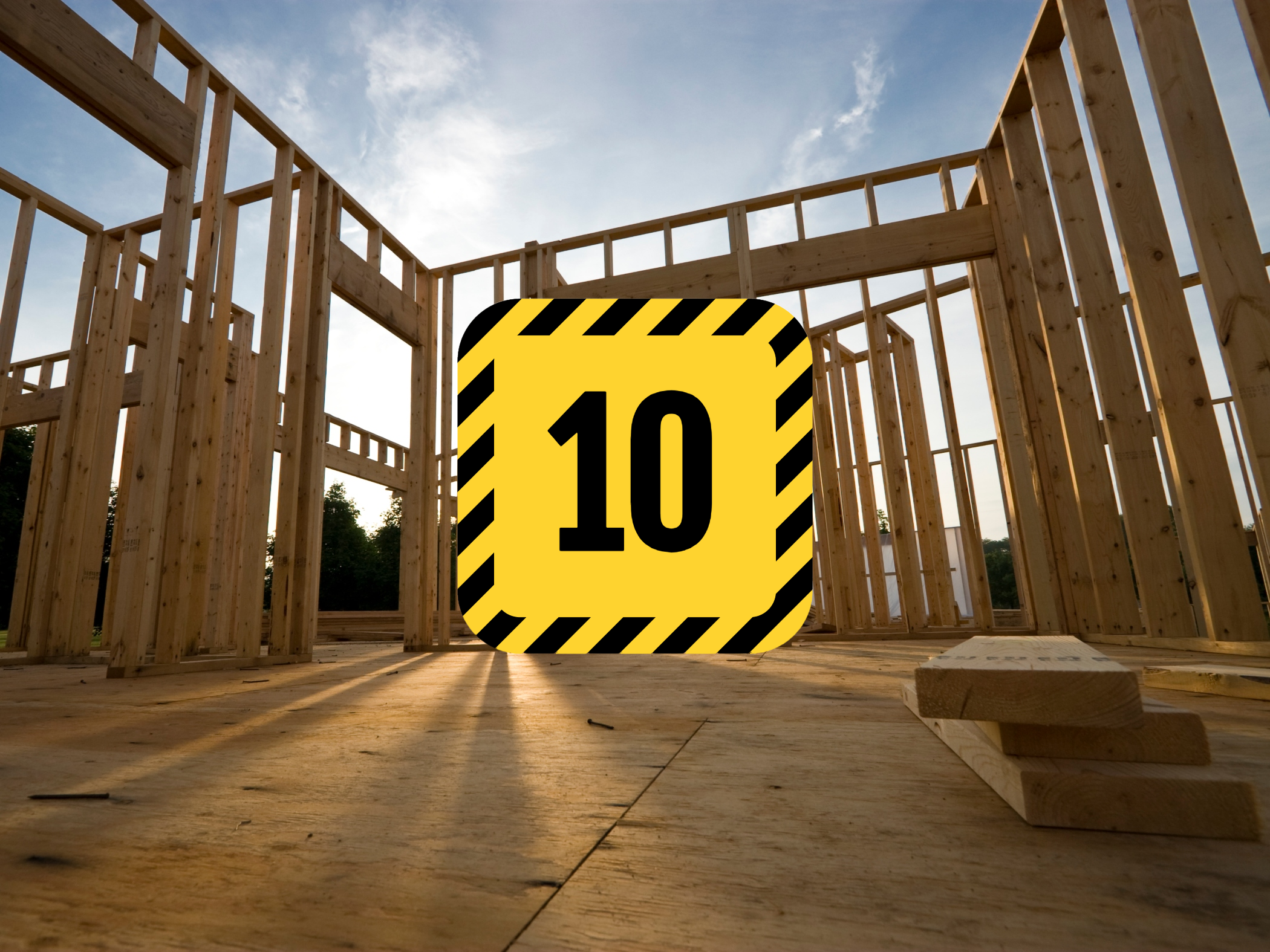 House 10 sign