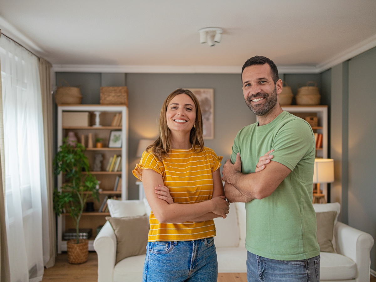 Couple in home