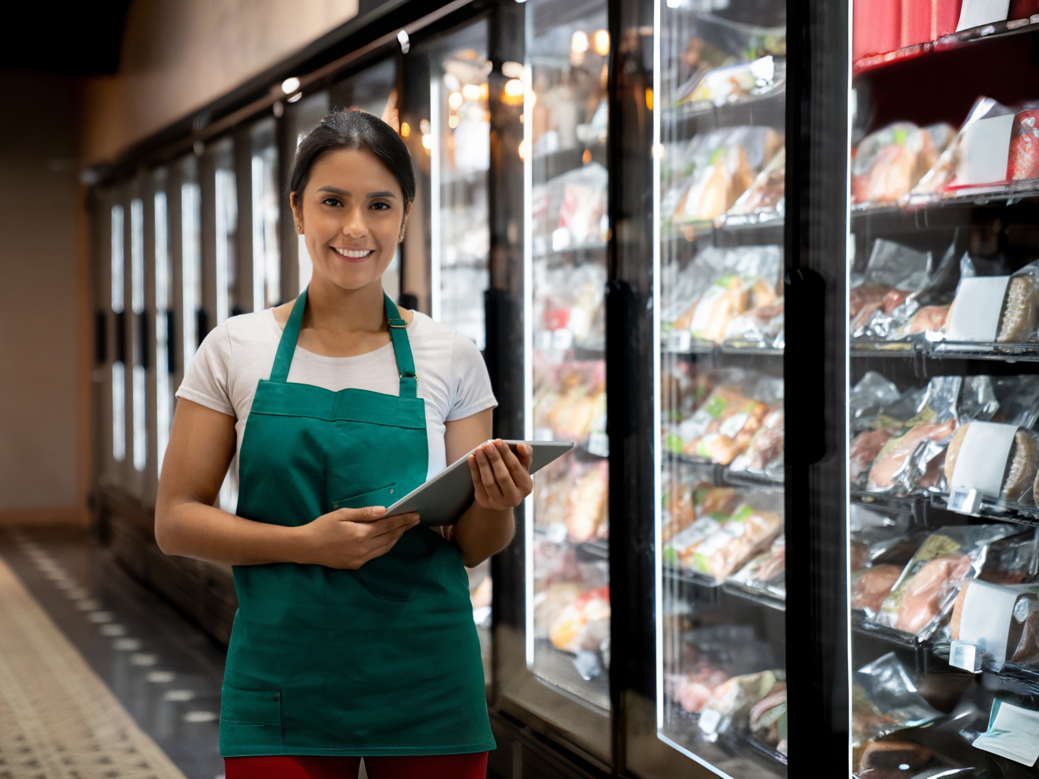Grocery clerk
