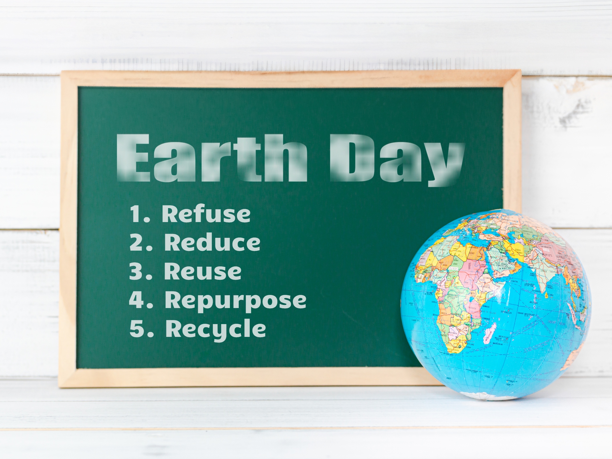 Earth Day 5 Rs of Sustainability