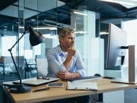 Mature businessman
