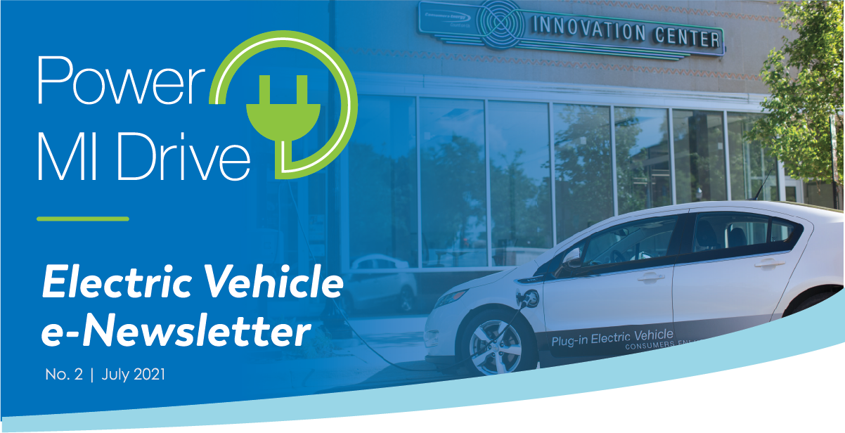 Power MI Drive. Electric vehicle e-newsletter