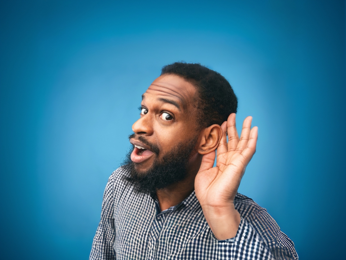 Listening guy