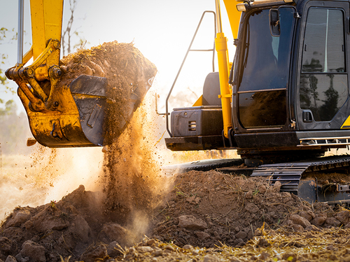 digging