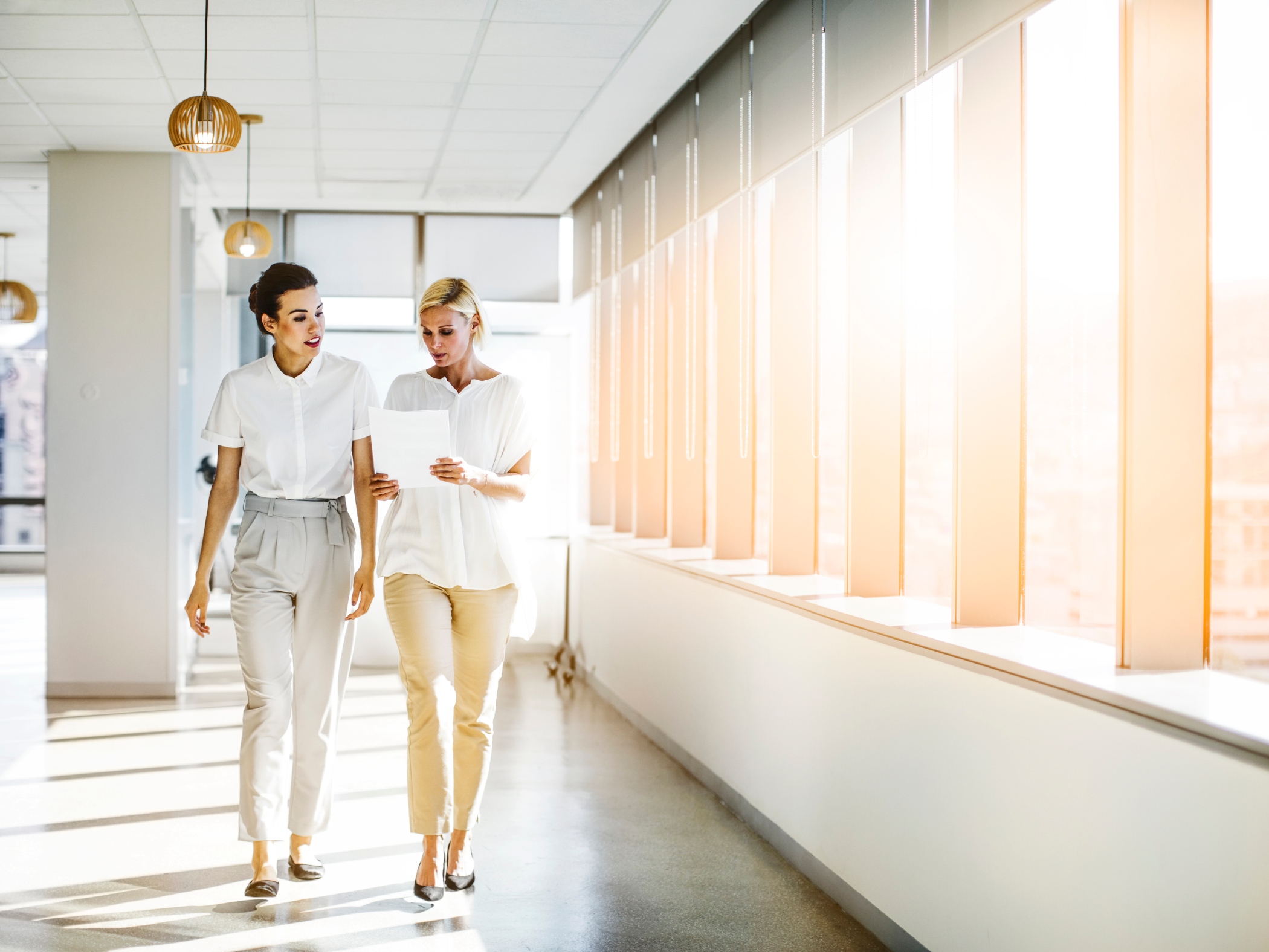 Office workers